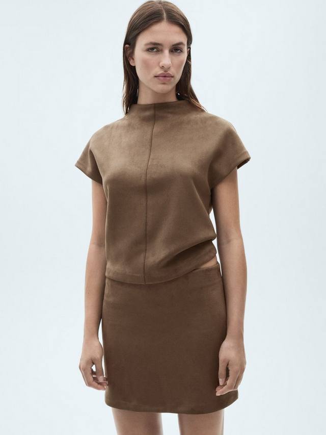 Блузка с высоким воротником и короткими рукавами Texas Mango, Lt Pastel Brown
Блузка с высоким воротником и короткими рукавами Texas Mango, Lt Pastel Brown