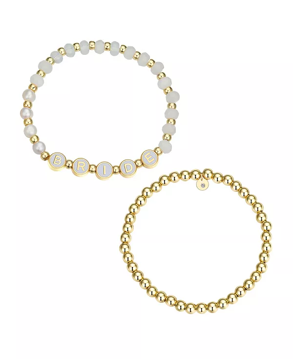 Комплект из белого кварца, пресноводного жемчуга и эластичного браслета из бусин Unwritten, gold
Комплект из белого кварца, пресноводного жемчуга и эластичного браслета из бусин Unwritten, gold