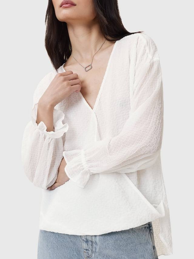 Повседневный лонгслив с запахом AllSaints, Chalk White
Повседневный лонгслив с запахом AllSaints, Chalk White