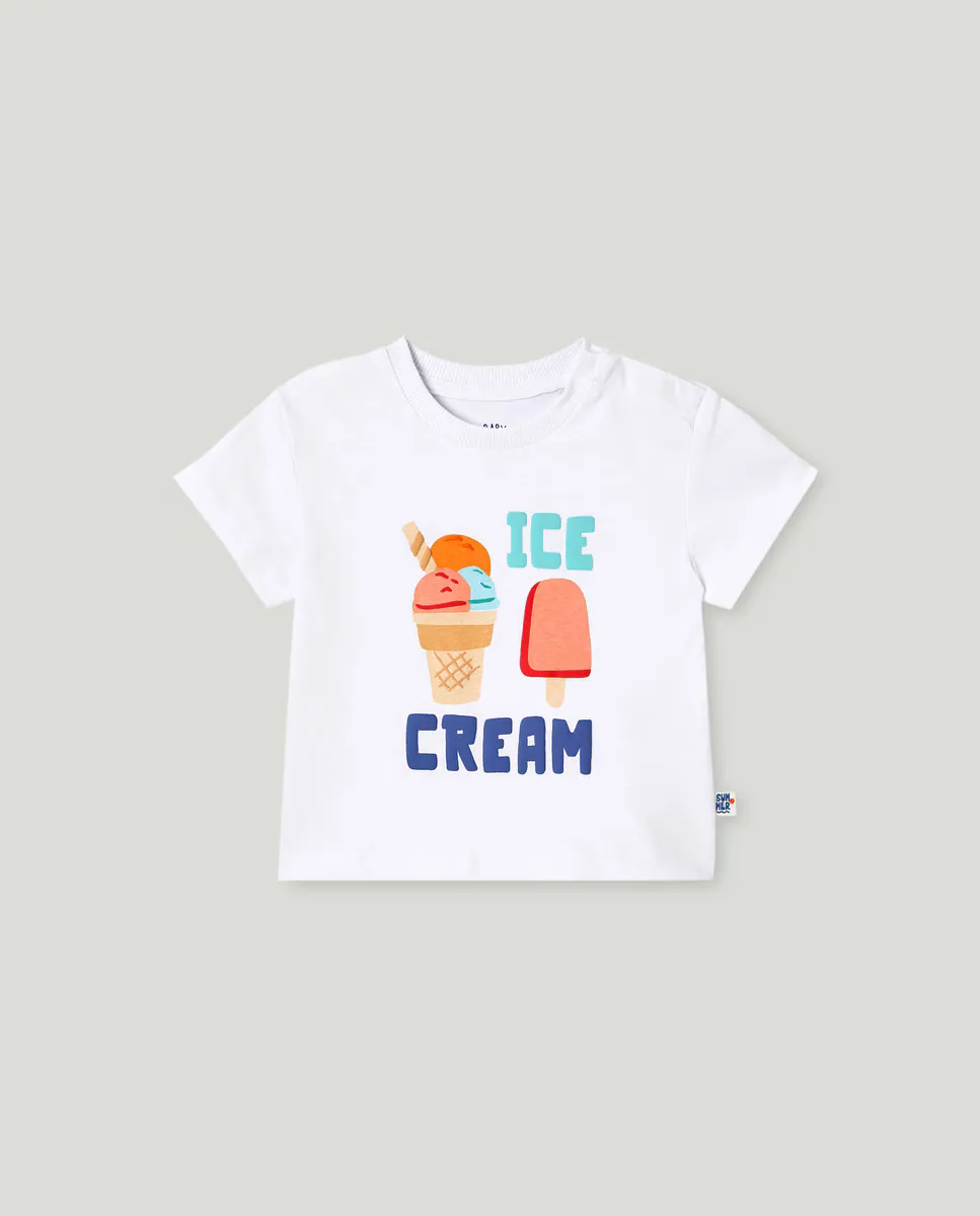 Baby boy футболка с коротким рукавом с графическим рисунком Baby El Corte Inglés, кремово-белый
Baby boy футболка с коротким рукавом с графическим рисунком Baby El Corte Inglés, кремово-белый