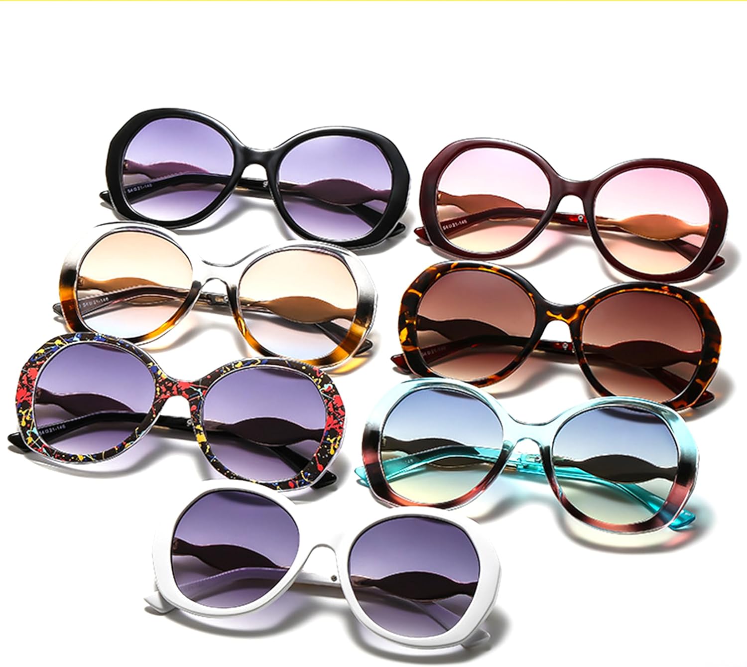 bullabulling Классические большие круглые солнцезащитные очки для женщин Модные солнцезащитные очки с градиентным переходом цвета Большие винтажные женские очки, Leopard
bullabulling Классические большие круглые солнцезащитные очки для женщин Модные солнцезащитные очки с градиентным переходом цвета Большие винтажные женские очки, Leopard