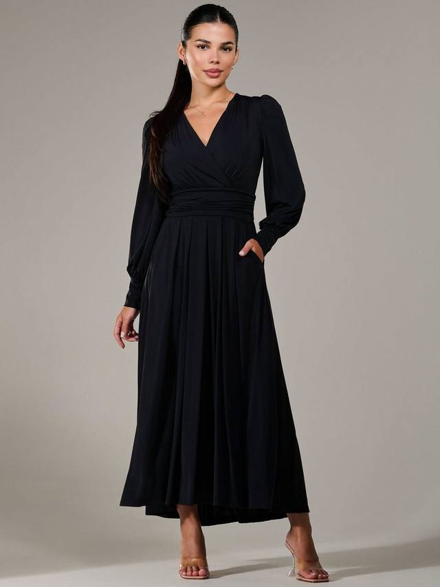 Миниатюрное макси-платье из мягкого джерси Jolie Moi, черный
Миниатюрное макси-платье из мягкого джерси Jolie Moi, черный