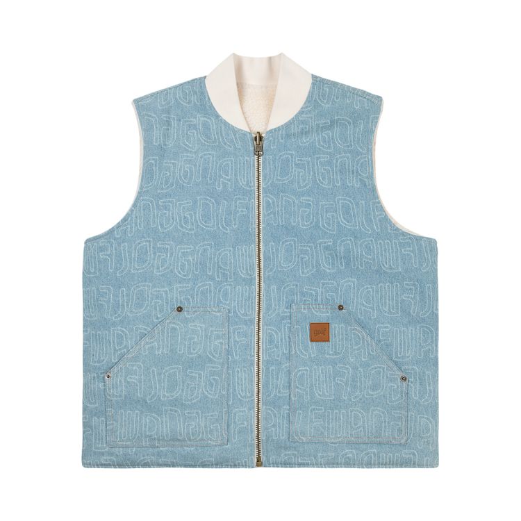 Утепленный жилет GOLF WANG Echo Denim Reversible Vest 'Light Wash/Cream', кремовый
Утепленный жилет GOLF WANG Echo Denim Reversible Vest 'Light Wash/Cream', кремовый