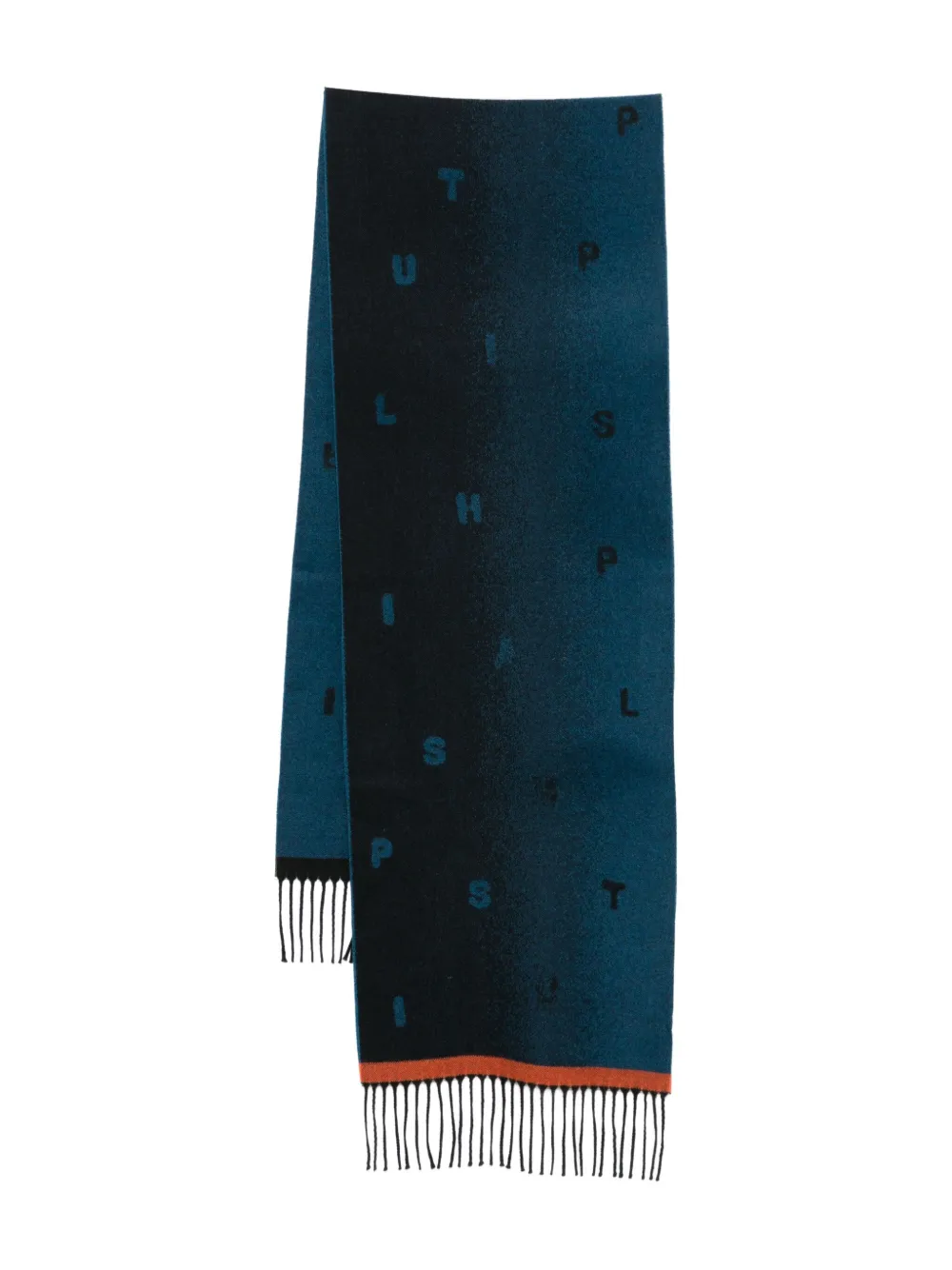 Шарф с жаккардовым логотипом Paul Smith, синий
Шарф с жаккардовым логотипом Paul Smith, синий
