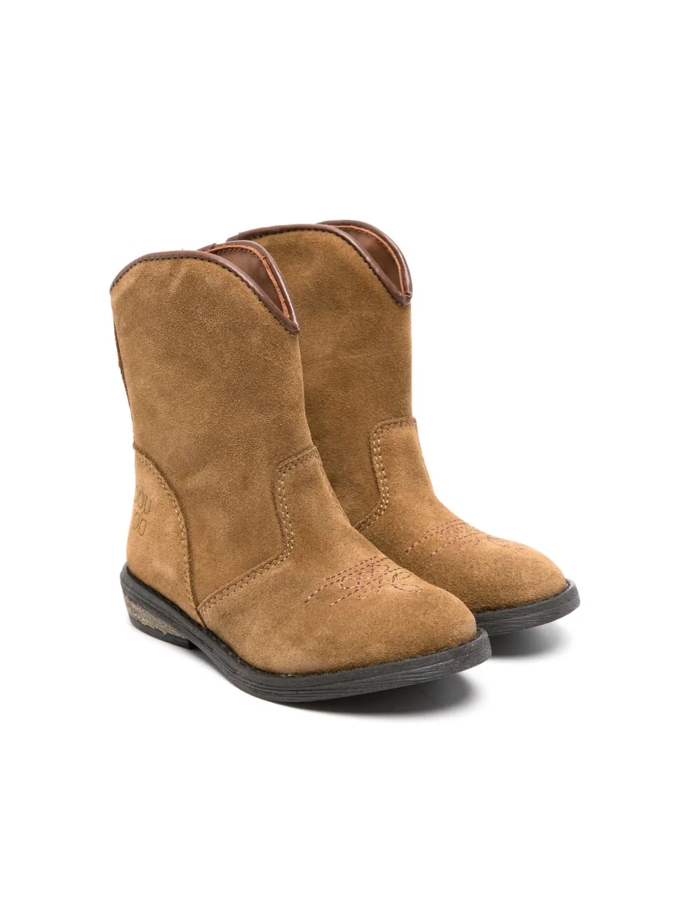 Ботинки с тисненым логотипом Douuod Kids, коричневый
Ботинки с тисненым логотипом Douuod Kids, коричневый