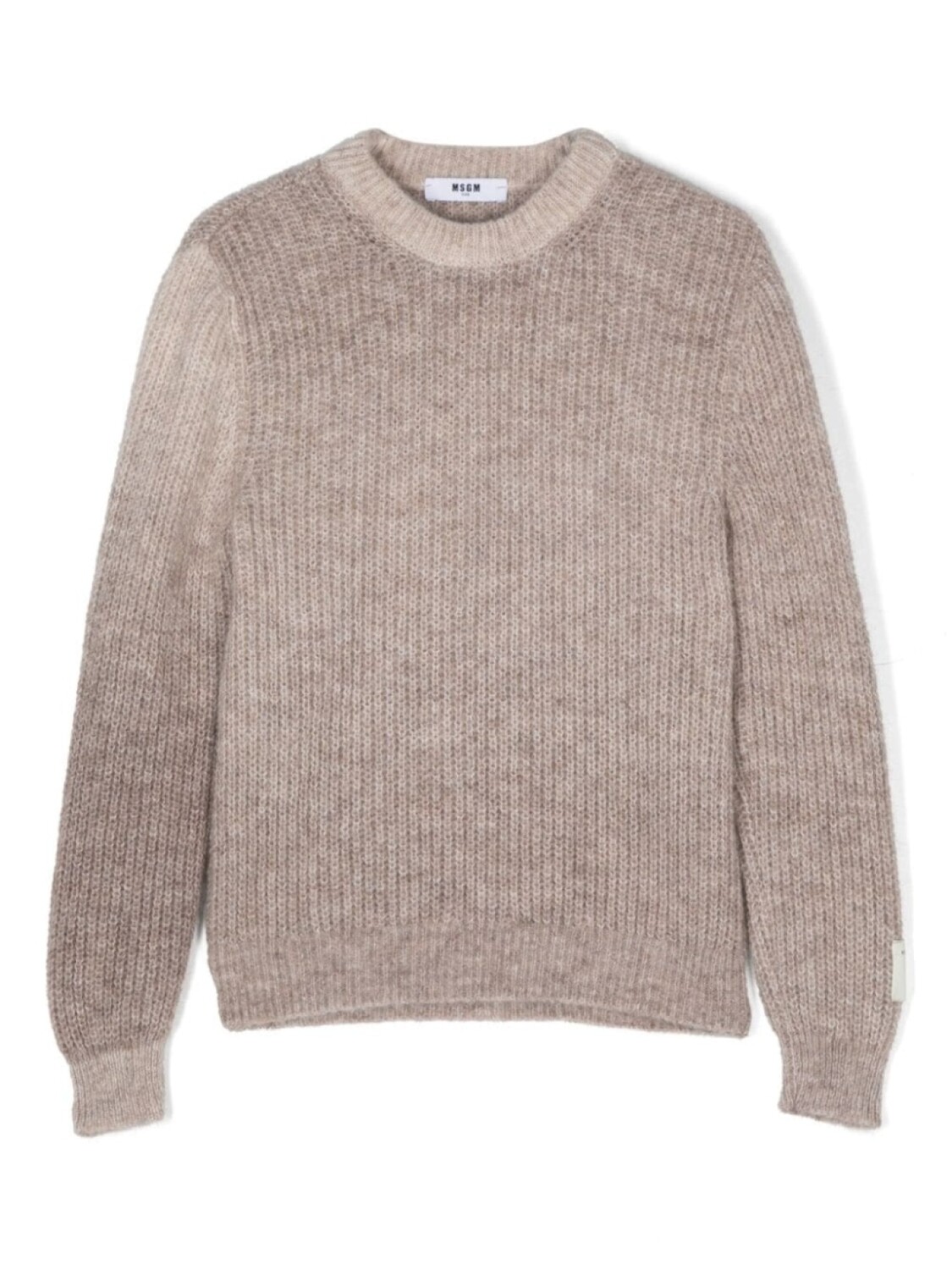 MSGM Kids свитер вязки интарсия с логотипом, нейтральный цвет
MSGM Kids свитер вязки интарсия с логотипом, нейтральный цвет