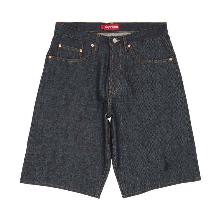 Шорты Supreme Rigid Baggy Selvedge Denim Short, синий
Шорты Supreme Rigid Baggy Selvedge Denim Short, синий