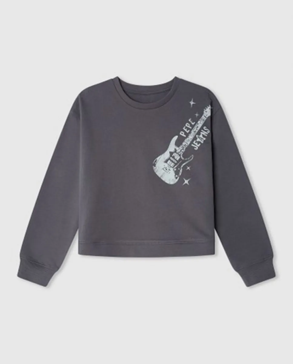 Толстовка для девочки Аланис Pepe Jeans, темно-серый
Толстовка для девочки Аланис Pepe Jeans, темно-серый