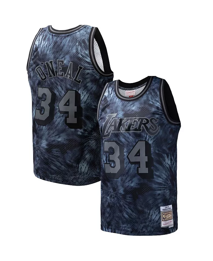 Мужская баскетбольная майка Los Angeles Lakers Hardwood Classics 1996/97 в стиле тай-дай Shaquille O'Neal, черная, модель Swingman Mitchell & Ness
Мужская баскетбольная майка Los Angeles Lakers Hardwood Classics 1996/97 в стиле тай-дай Shaquille O'Neal, черная, модель Swingman Mitchell & Ness