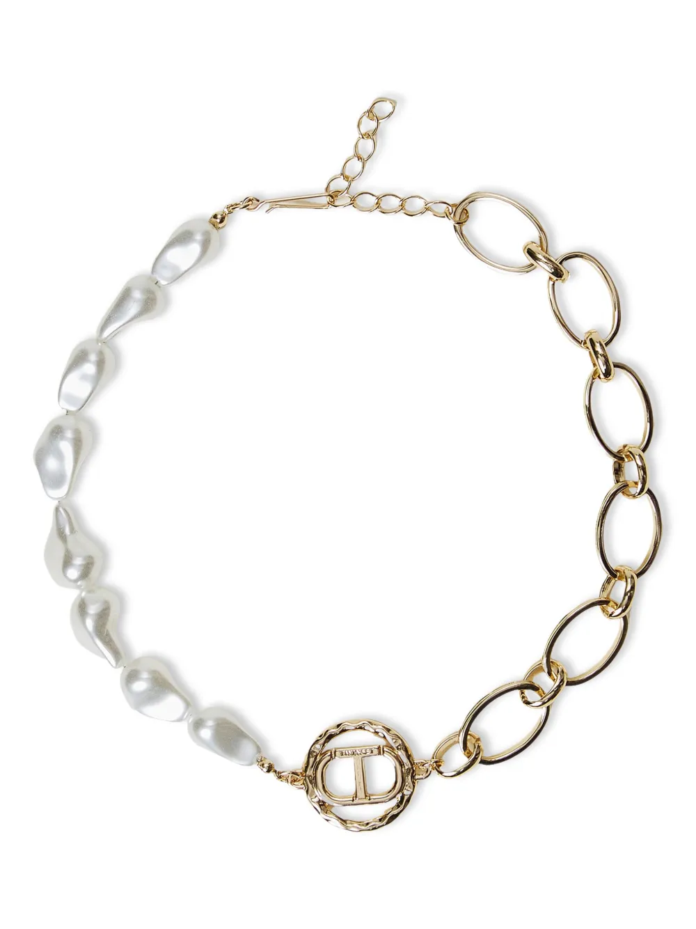 Колье с подвеской-логотипом TWINSET, золотой
Колье с подвеской-логотипом TWINSET, золотой