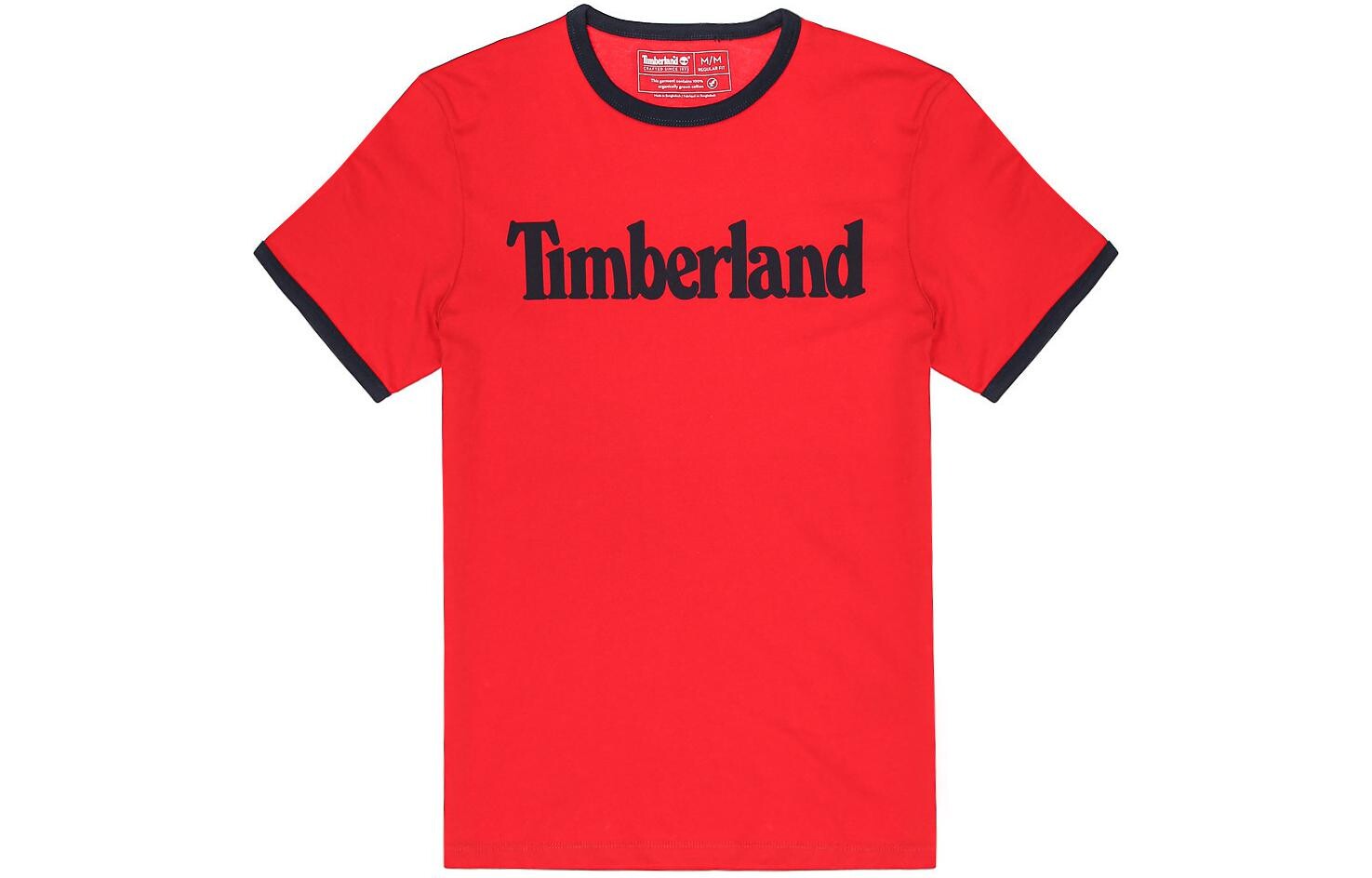 Футболка мужская красная Timberland, красный 
Футболка мужская красная Timberland, красный