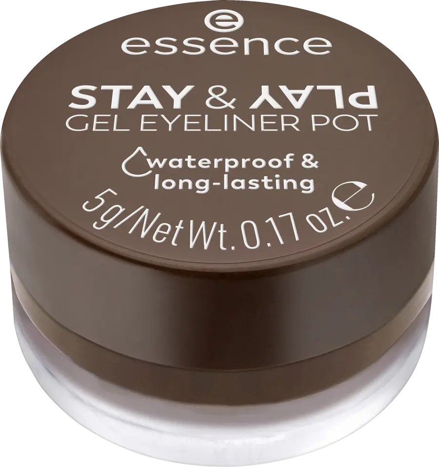 Подводка для глаз essence STAY & PLAY GEL EYELINER POT 02 Brown
Подводка для глаз essence STAY & PLAY GEL EYELINER POT 02 Brown