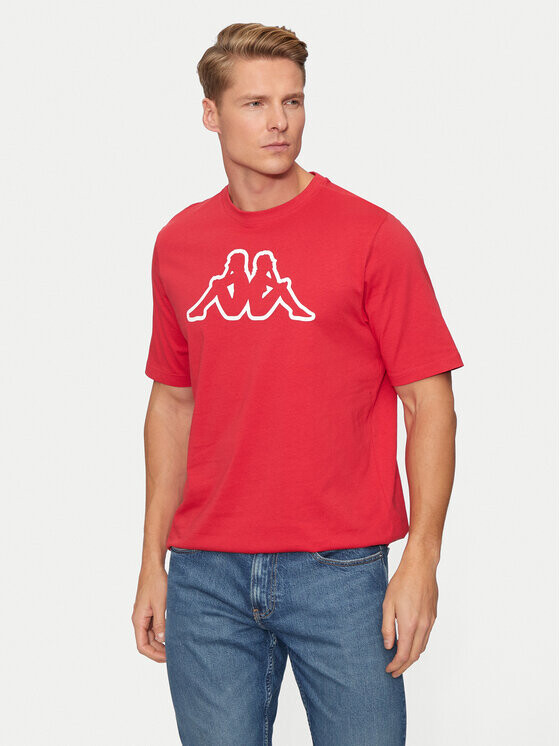 Футболка стандартного кроя Kappa, красный
Футболка стандартного кроя Kappa, красный