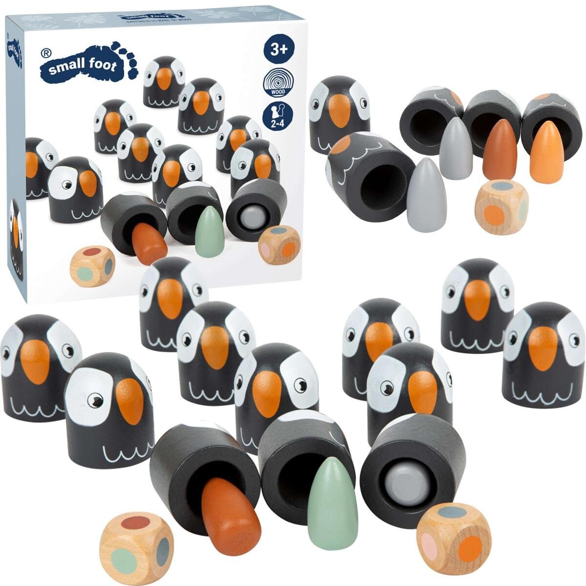 Деревянное сафари на маленькой ножке, игра на память Legler 
Деревянное сафари на маленькой ножке, игра на память Legler