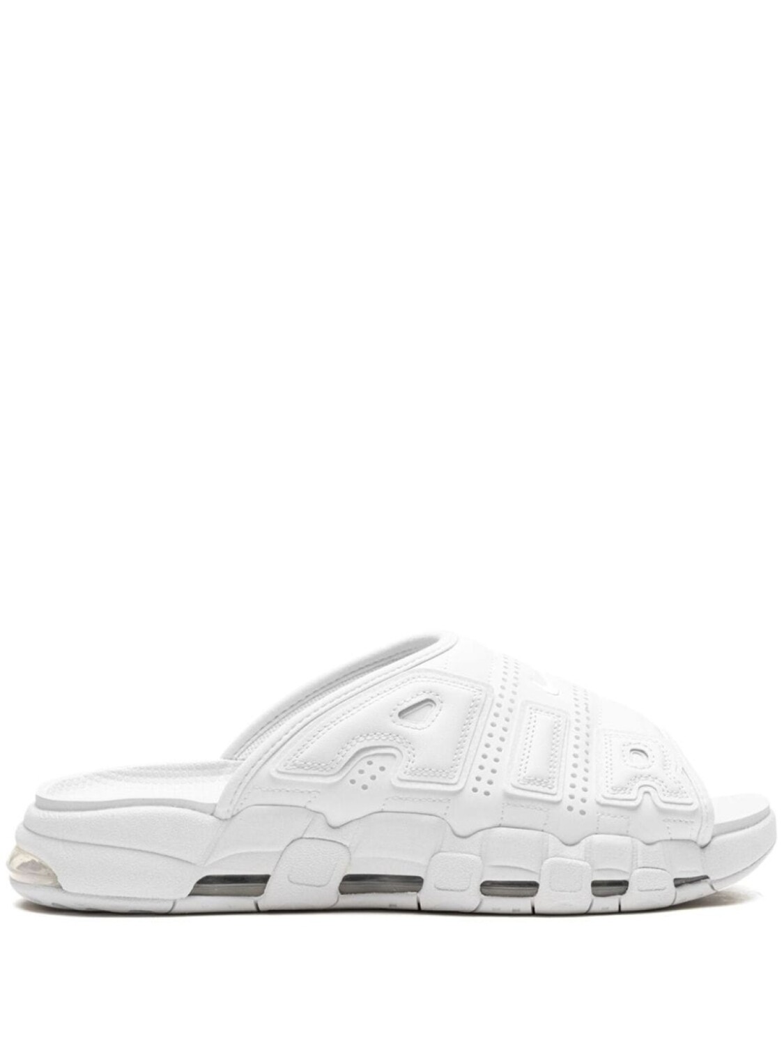 Nike air More Uptempo слайды, белый 
Nike air More Uptempo слайды, белый