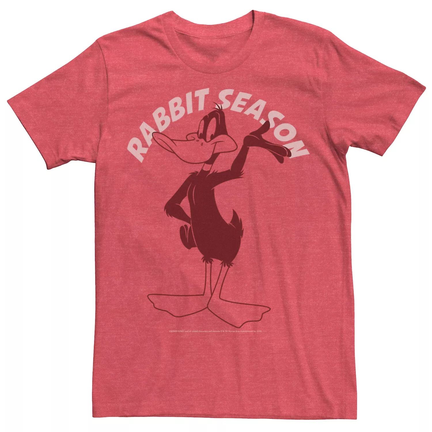 Мужская футболка Looney Tunes Daffy Duck Rabbit Season Licensed Character
Мужская футболка Looney Tunes Daffy Duck Rabbit Season Licensed Character