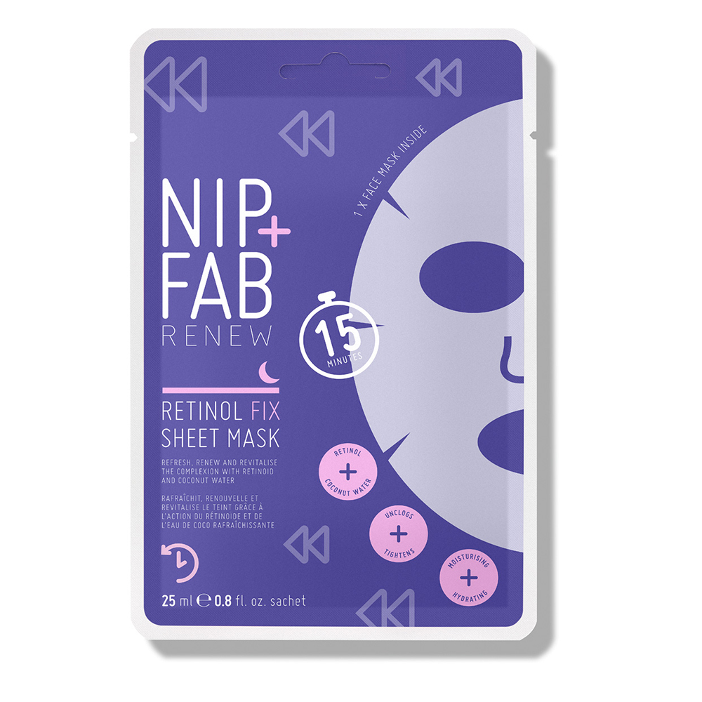 Тканевая маска с ретинолом retinol fix sheet mask Nip+Fab, количество 1 шт.
Тканевая маска с ретинолом retinol fix sheet mask Nip+Fab, количество 1 шт.