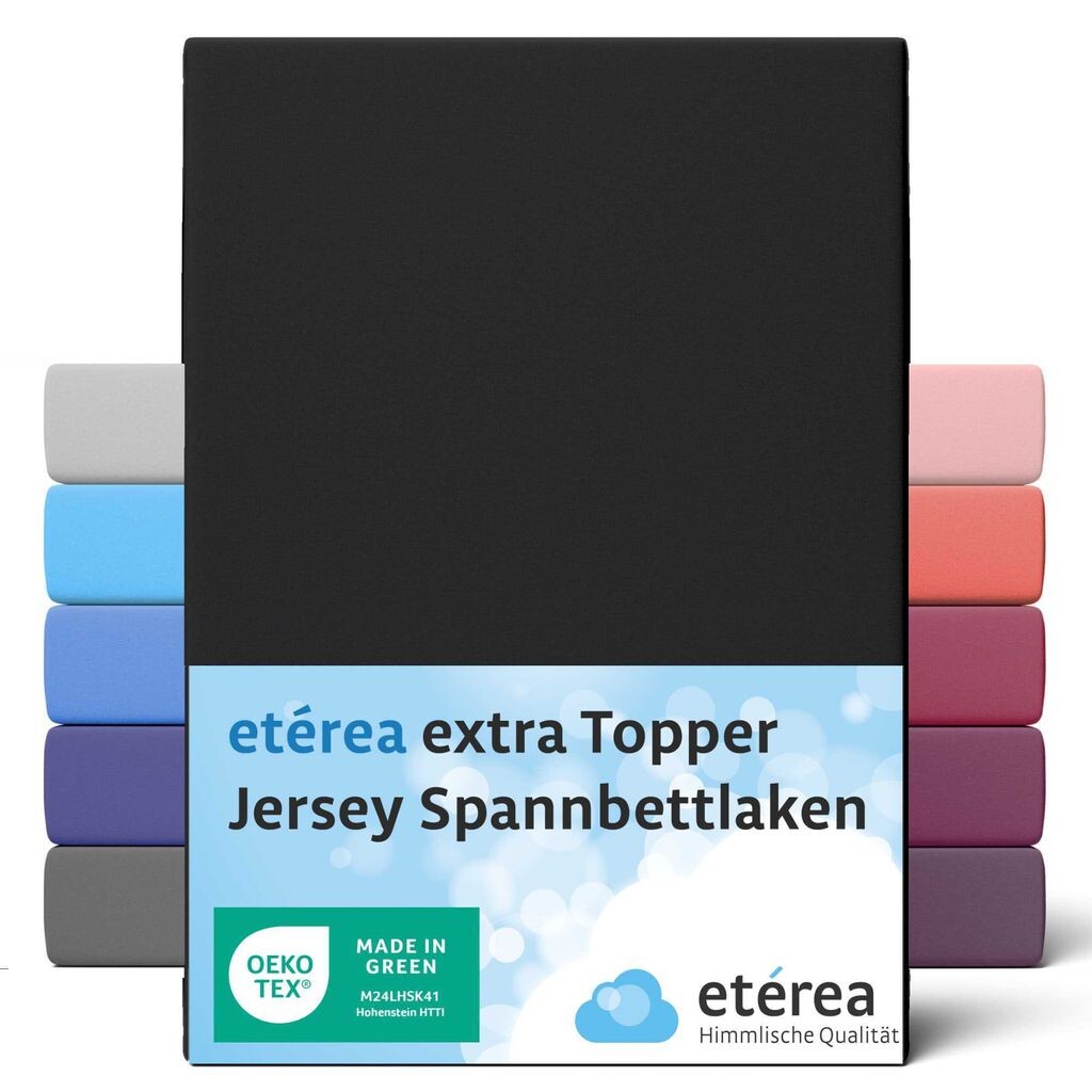 ETÉREA Джерси-топпер Простыня 180x200см - 200x200 - 100% Хлопок Простыня Натяжная простыня 180x200см - 200x200 Наматрасник - Дополнительный трикотаж Простыня Топпер Хлопок OEKOTEX - Черный Etérea Himmlische Qualität
ETÉREA Джерси-топпер Простыня 180x200см - 200x200 - 100% Хлопок Простыня Натяжная простыня 180x200см - 200x200 Наматрасник - Дополнительный трикотаж Простыня Топпер Хлопок OEKOTEX - Черный Etérea Himmlische Qualität