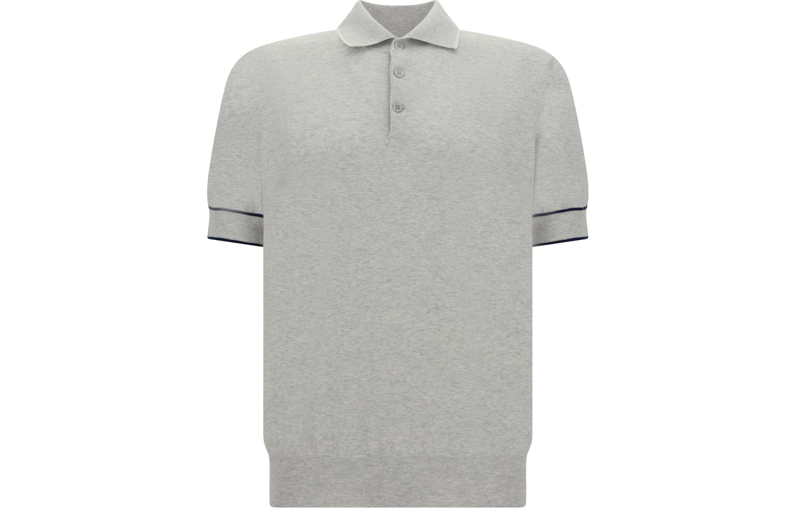 Футболка поло мужская серая Brunello Cucinelli
Футболка поло мужская серая Brunello Cucinelli