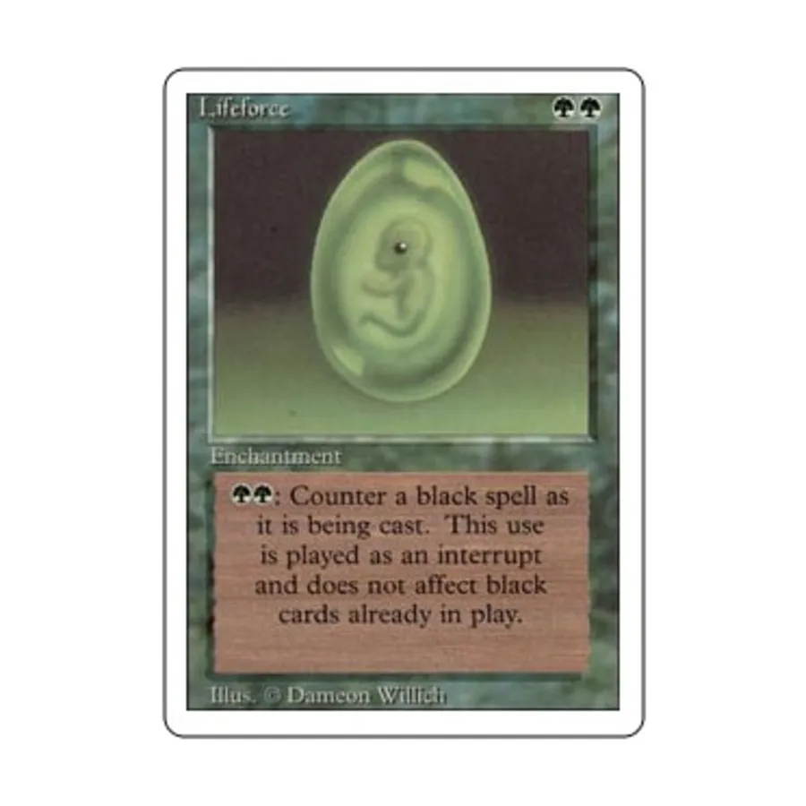 CCG Жизненная сила (U), MTG - 3rd Edition (Revised)
CCG Жизненная сила (U), MTG - 3rd Edition (Revised)