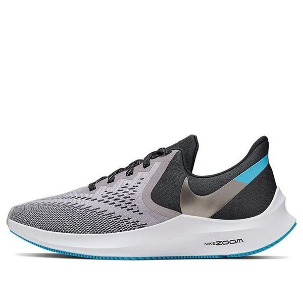 Кроссовки zoom winflo 6 Nike, серый 
Кроссовки zoom winflo 6 Nike, серый