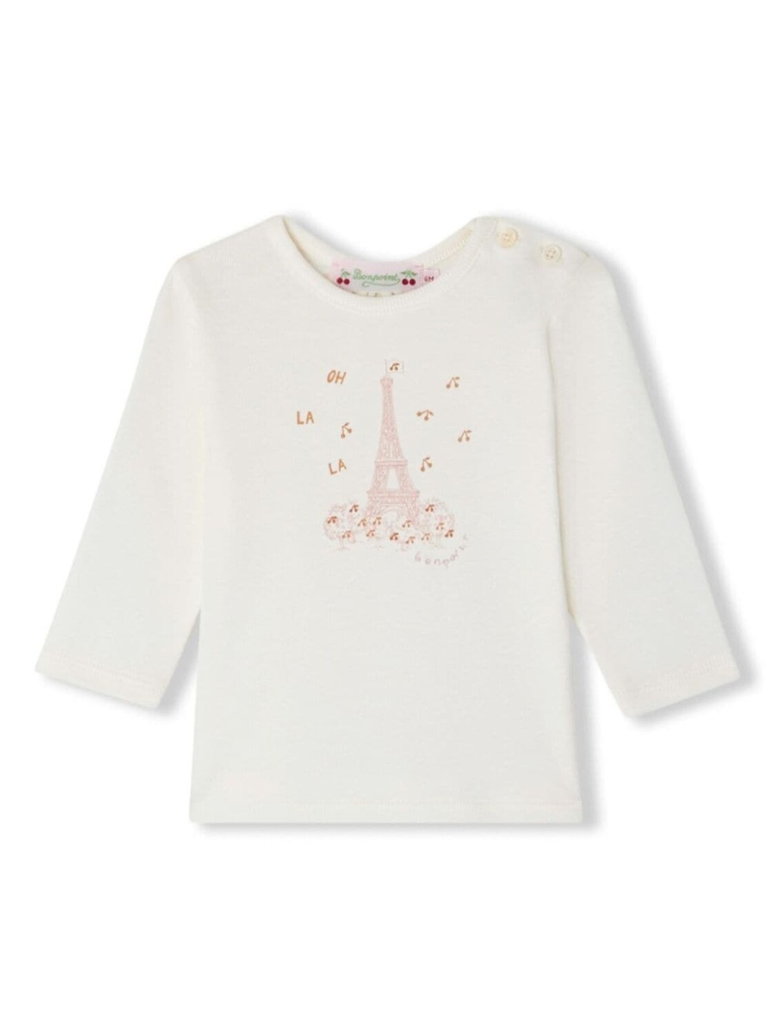 Bonpoint футболка Tahsina из органического хлопка, белый
Bonpoint футболка Tahsina из органического хлопка, белый