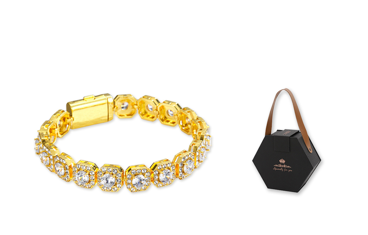 Унисекс браслет из сплава Inkopper, золотой/черный
Унисекс браслет из сплава Inkopper, золотой/черный