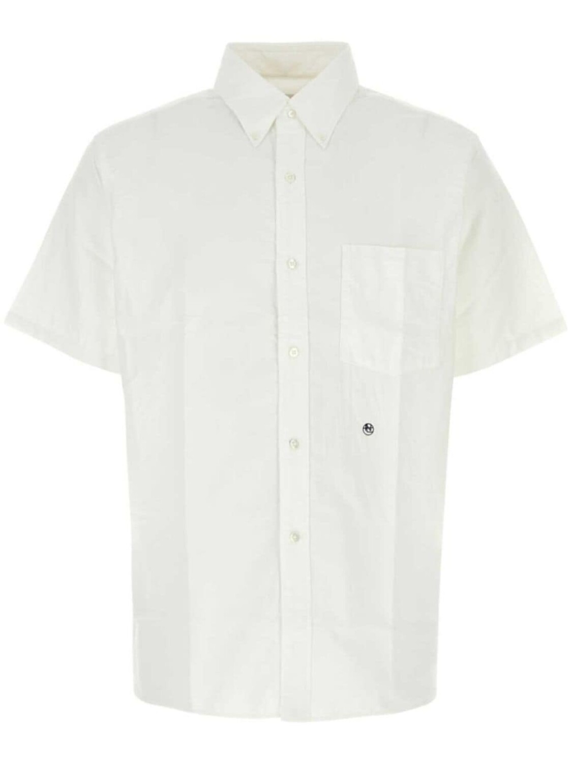 Рубашка с короткими рукавами и вышитым логотипом Nanamica, белый
Рубашка с короткими рукавами и вышитым логотипом Nanamica, белый