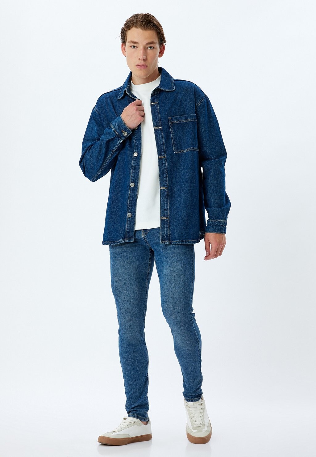 Джинсы облегающего кроя MICHAEL Koton, синий деним
Джинсы облегающего кроя MICHAEL Koton, синий деним