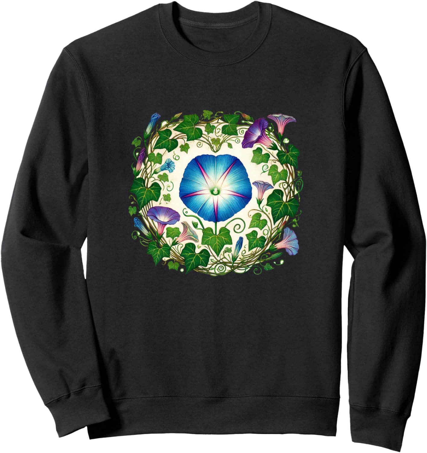 Иллюстрация цветка ипомеи, толстовка с изображением ипомеи Morning Glory Vines Lovers Snugg, черный
Иллюстрация цветка ипомеи, толстовка с изображением ипомеи Morning Glory Vines Lovers Snugg, черный