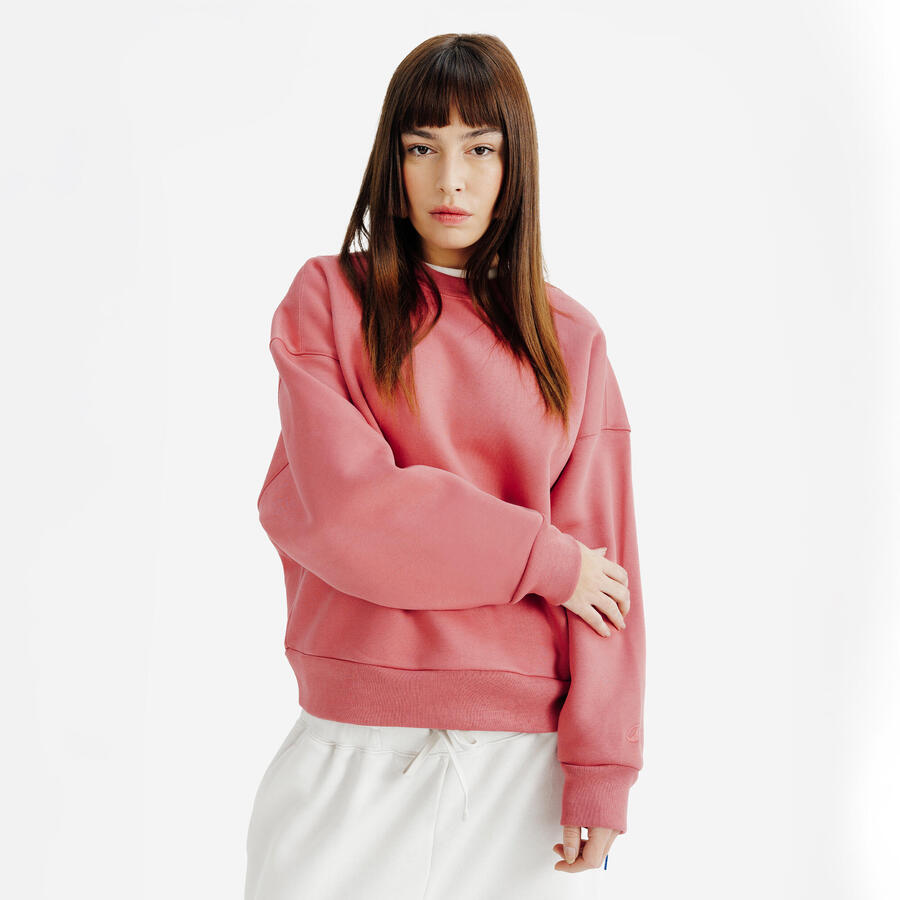 DECATHLON Женская толстовка с круглым вырезом - Elementals pink
DECATHLON Женская толстовка с круглым вырезом - Elementals pink