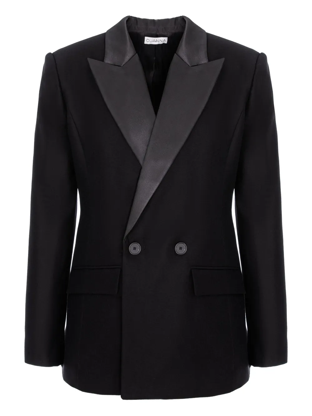 Двубортный блейзер MIDI Cuanna, черный
Двубортный блейзер MIDI Cuanna, черный