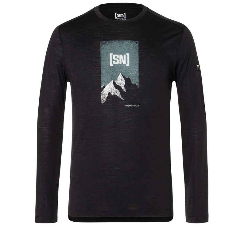 Мужская двухшаговая модель с длинным рукавом Super.Natural, черный
Мужская двухшаговая модель с длинным рукавом Super.Natural, черный