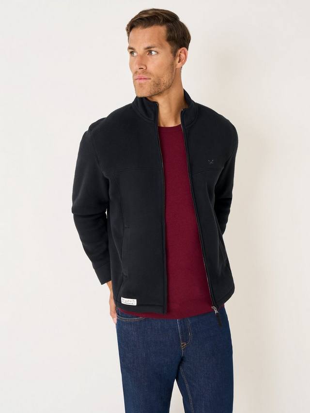 Флисовая куртка с застежкой-молнией на всю длину Crew Clothing, Black
Флисовая куртка с застежкой-молнией на всю длину Crew Clothing, Black