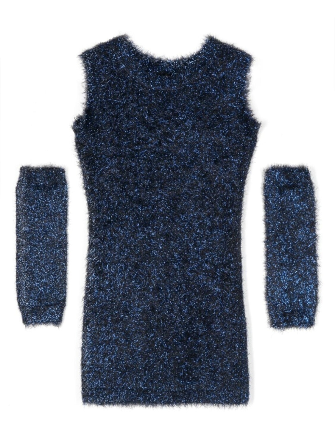 Monnalisa платье миди с эффектом металлик, синий
Monnalisa платье миди с эффектом металлик, синий