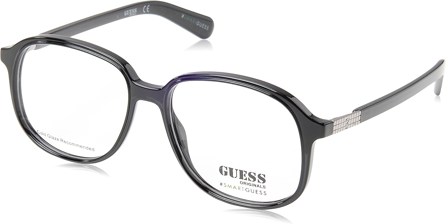 Очки GUESS Unisex's Casual GU8255@53001#, Shiny Black
Очки GUESS Unisex's Casual GU8255@53001#, Shiny Black