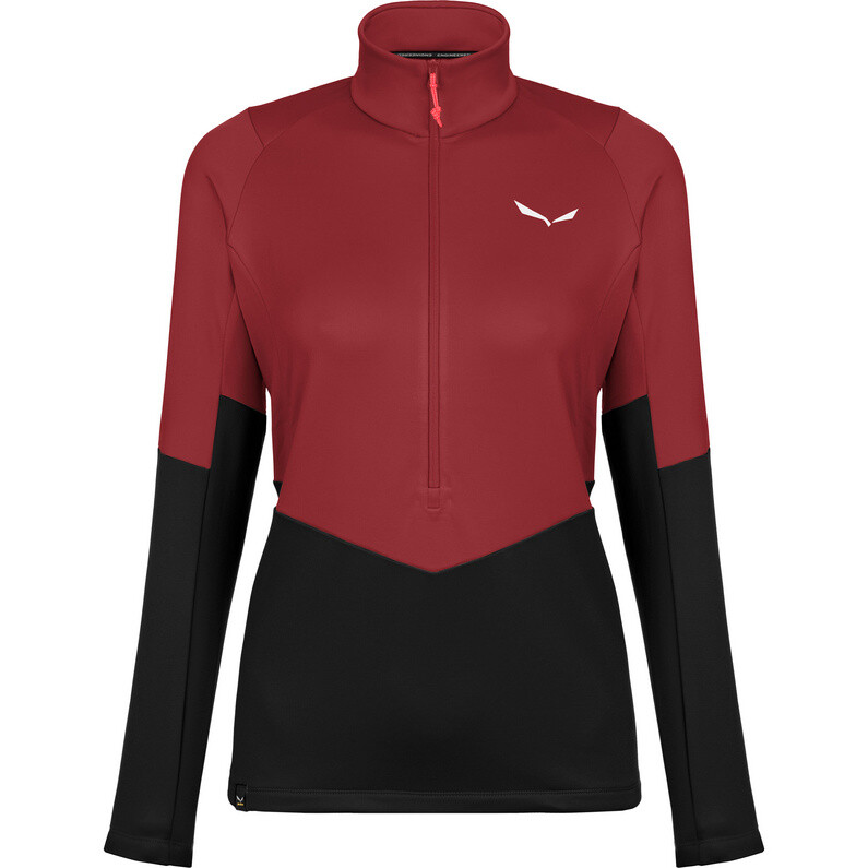 Женский флисовый пуловер Puez PL с полумолнией на половину длины Salewa, красный
Женский флисовый пуловер Puez PL с полумолнией на половину длины Salewa, красный