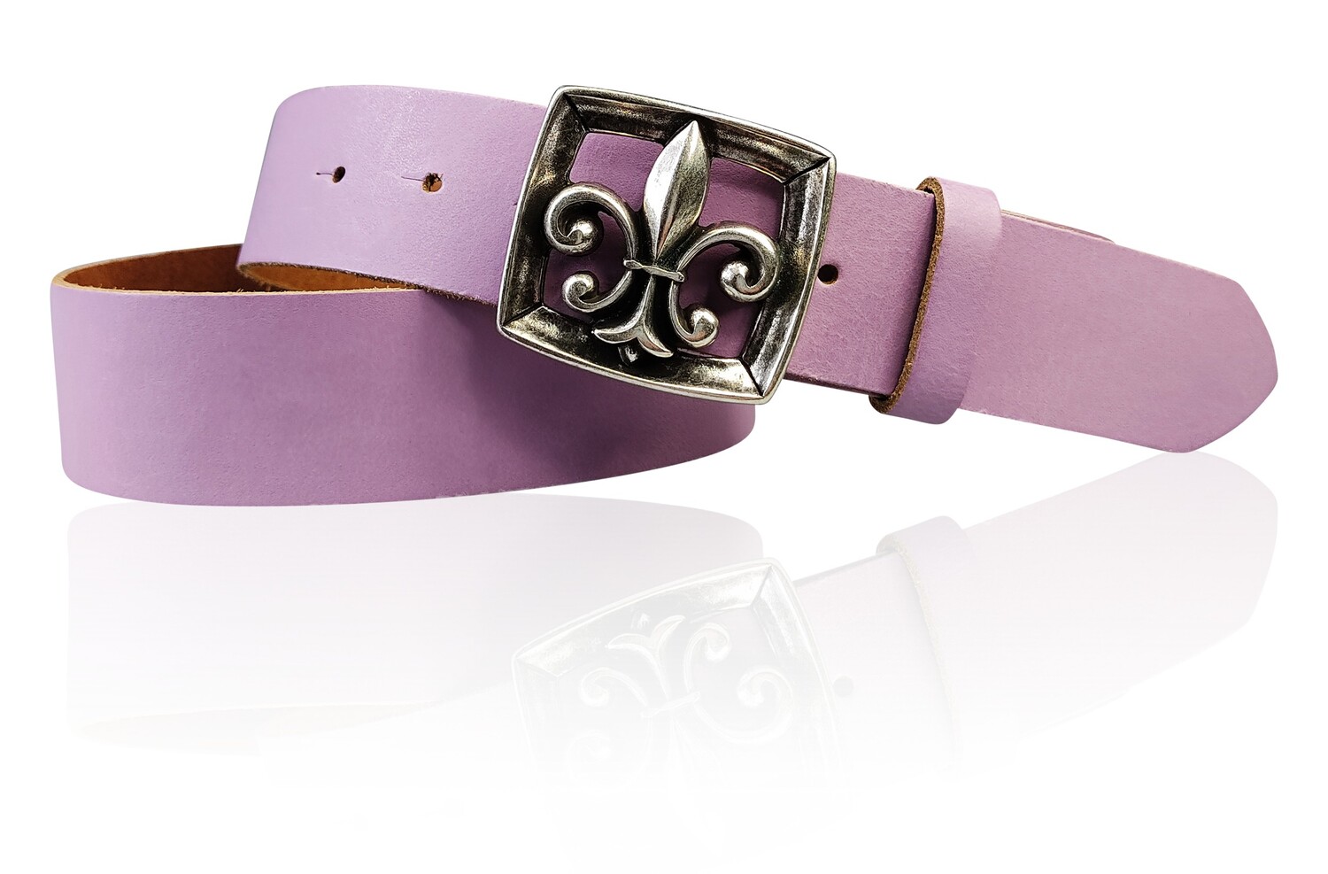 Кожаный ремень FRONHOFER, лавандовый
Кожаный ремень FRONHOFER, лавандовый