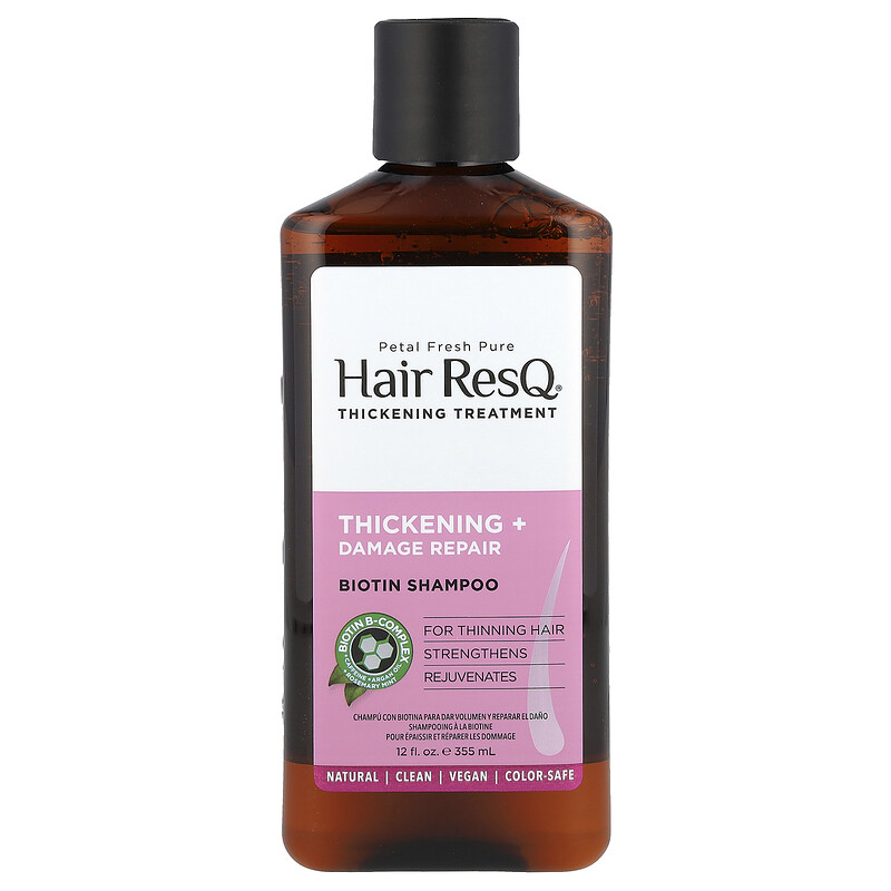 Petal Fresh, Hair ResQ, биотиновый шампунь, для густоты и восстановления повреждений, 355 мл (12 жидк. унц.)
Petal Fresh, Hair ResQ, биотиновый шампунь, для густоты и восстановления повреждений, 355 мл (12 жидк. унц.)