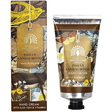 The English Soap Company Юбилейный крем для рук Роскошный увлажняющий крем для рук с ароматом сандалового дерева для мужчин и женщин с ароматом индийского сандала 75 мл
The English Soap Company Юбилейный крем для рук Роскошный увлажняющий крем для рук с ароматом сандалового дерева для мужчин и женщин с ароматом индийского сандала 75 мл