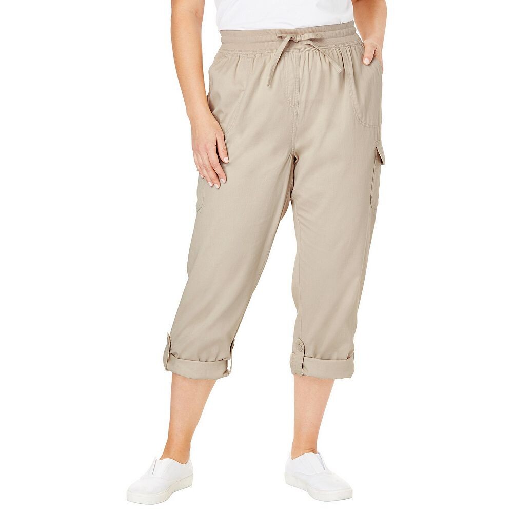 Женщина в женских брюках-карго миниатюрной длины больших размеров Woman Within, цвет Natural Khaki
Женщина в женских брюках-карго миниатюрной длины больших размеров Woman Within, цвет Natural Khaki