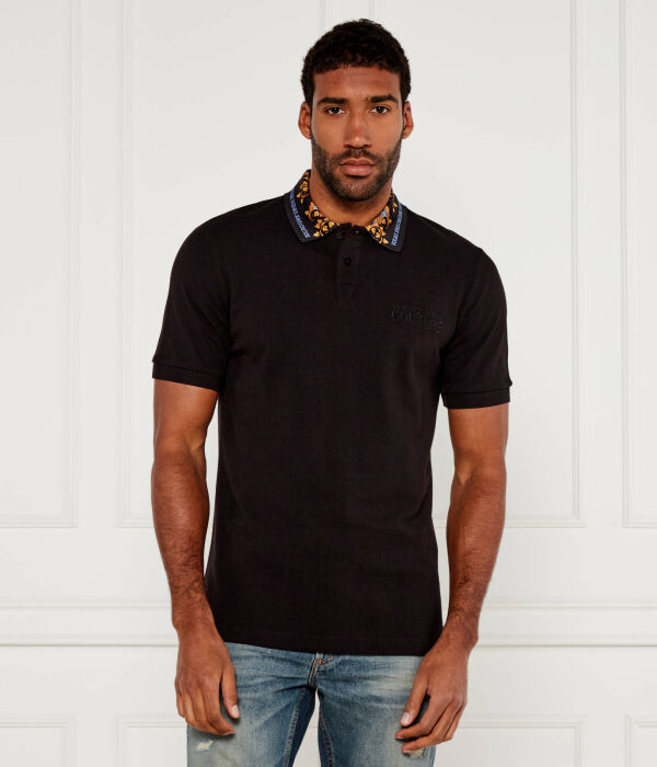 Рубашка поло Regular fit Versace Jeans Couture, черный
Рубашка поло Regular fit Versace Jeans Couture, черный