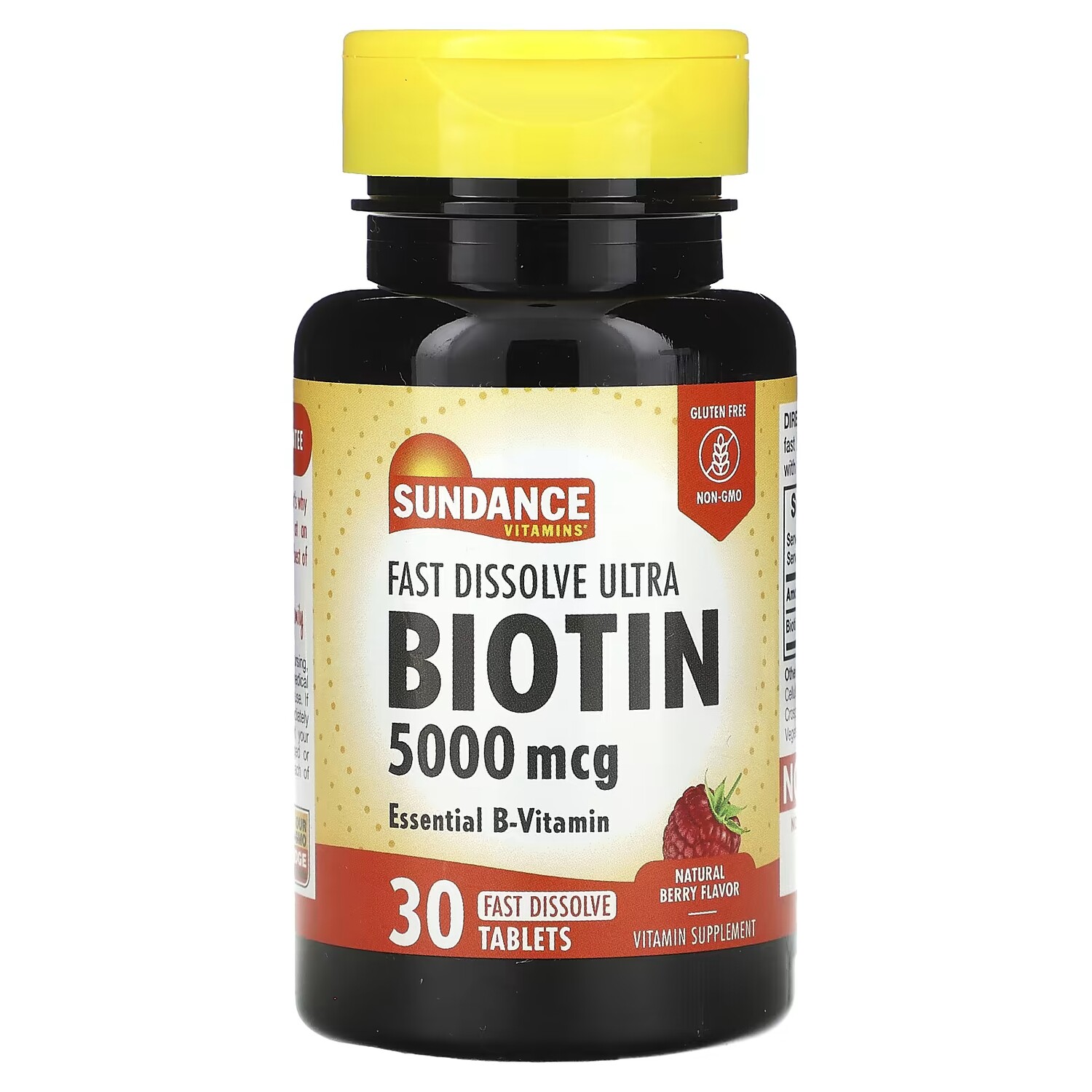 Быстрорастворимый ультрабиотин Sundance Vitamins натуральные ягоды, 30 быстрорастворимых таблеток
Быстрорастворимый ультрабиотин Sundance Vitamins натуральные ягоды, 30 быстрорастворимых таблеток