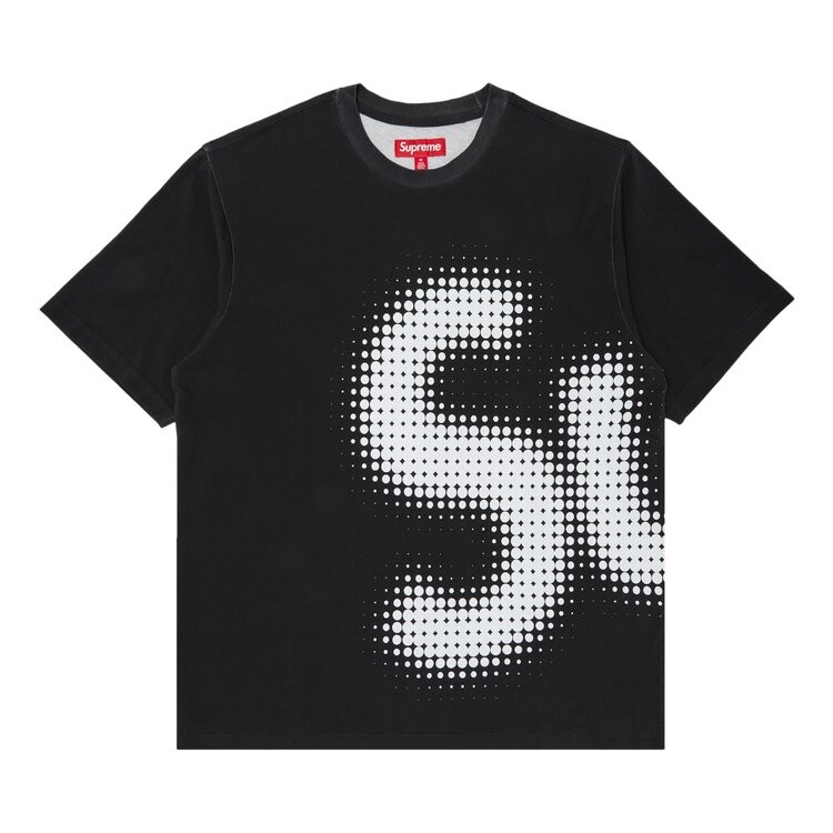 Топ Supreme Halftone Short-Sleeve Top, черный 
Топ Supreme Halftone Short-Sleeve Top, черный
