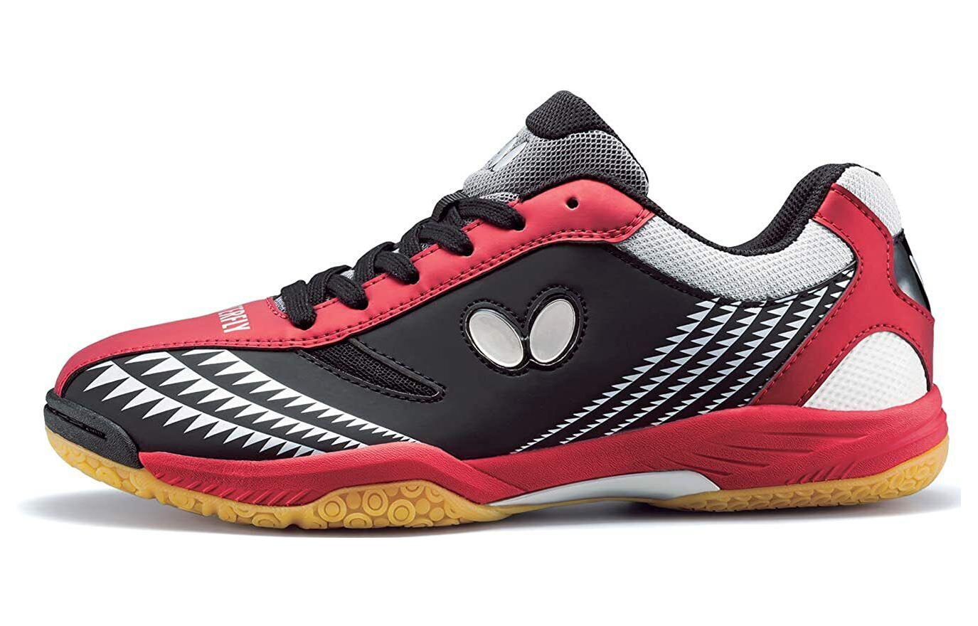 Butterfly LEZOLINE Противоскользящие и износостойкие низкие тренировочные кроссовки, унисекс, черный с красным
Butterfly LEZOLINE Противоскользящие и износостойкие низкие тренировочные кроссовки, унисекс, черный с красным