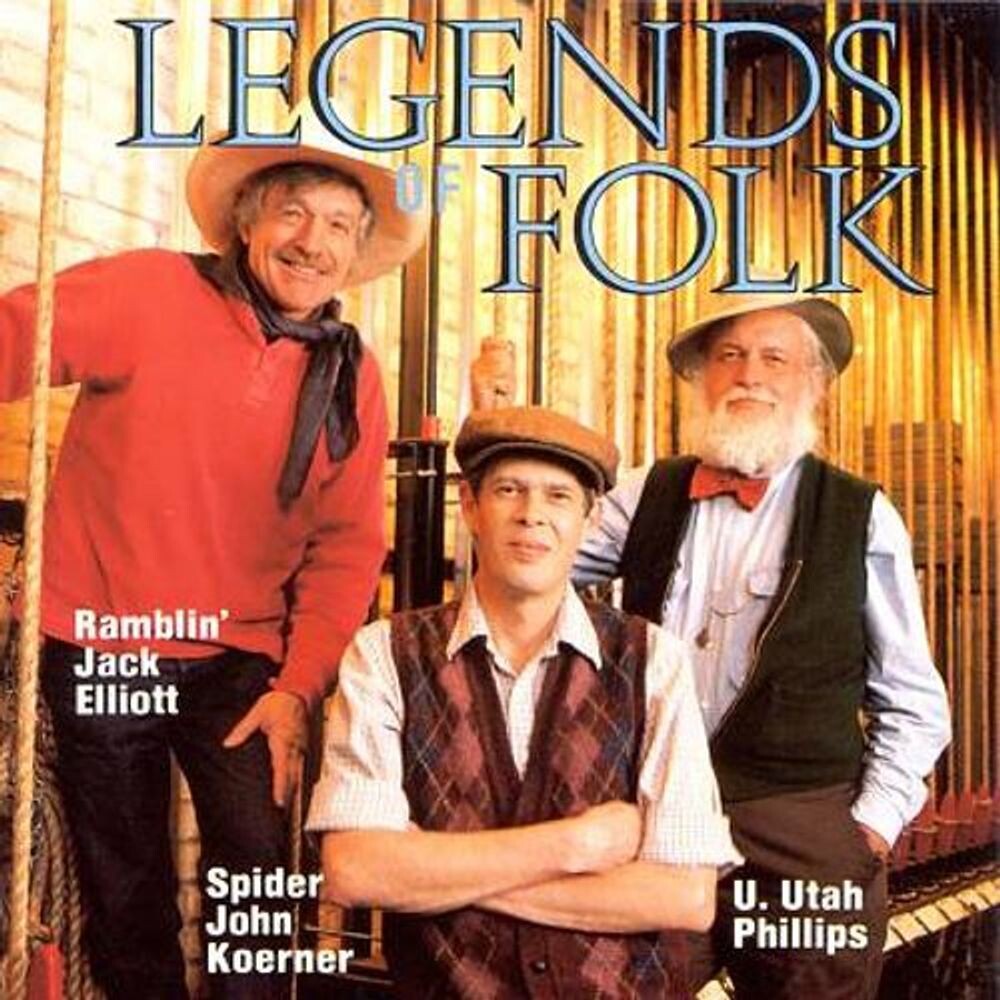 Диск CD Legends Of Folk - Ramblin' Jack Elliott, "Spider" John Koerner, Utah Phillips
Диск CD Legends Of Folk - Ramblin' Jack Elliott, "Spider" John Koerner, Utah Phillips