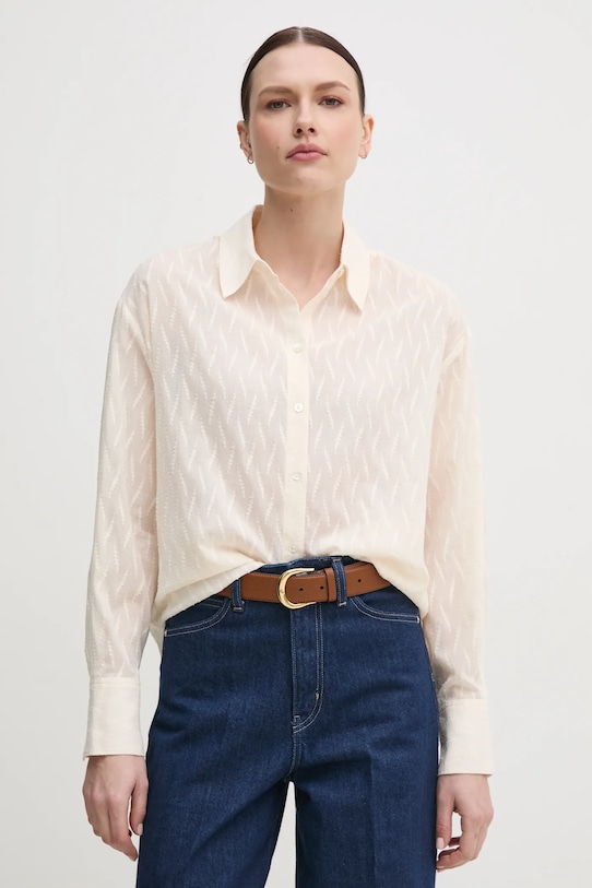 Хлопковая рубашка Mos Mosh, бежевый
Хлопковая рубашка Mos Mosh, бежевый