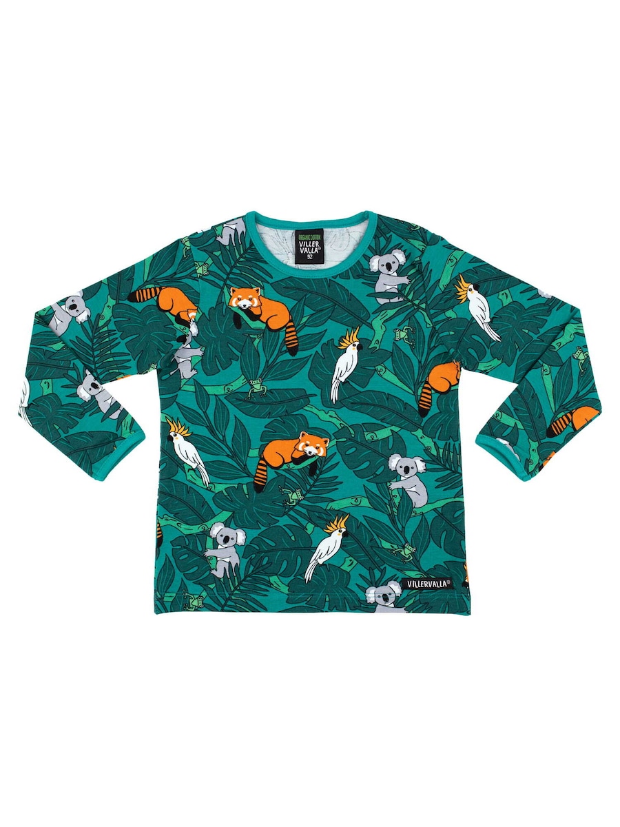 Рубашка Villervalla Animal, зеленый
Рубашка Villervalla Animal, зеленый