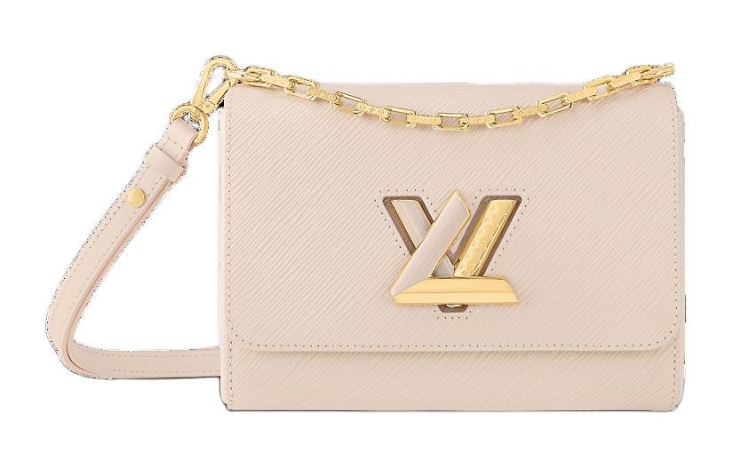 LOUIS VUITTON Сумка на плечо Twist Epi из текстурированной кожи в стиле пэчворк из коровьей кожи, среднего размера, женская, кварцевого цвета, белого цвета
LOUIS VUITTON Сумка на плечо Twist Epi из текстурированной кожи в стиле пэчворк из коровьей кожи, среднего размера, женская, кварцевого цвета, белого цвета