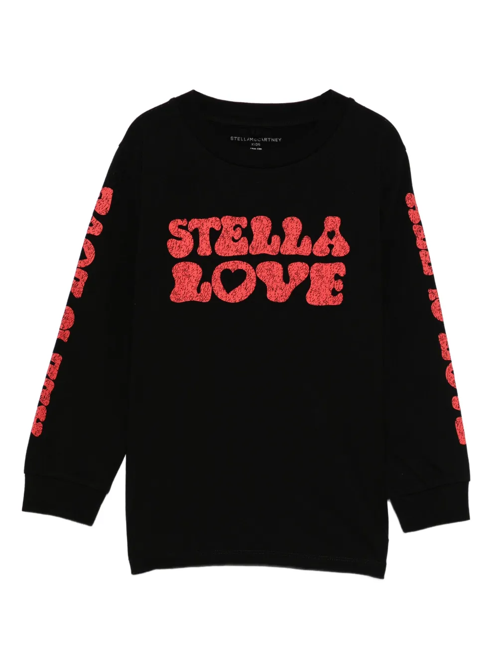 Топ с длинными рукавами и принтом Stella McCartney Kids, черный
Топ с длинными рукавами и принтом Stella McCartney Kids, черный